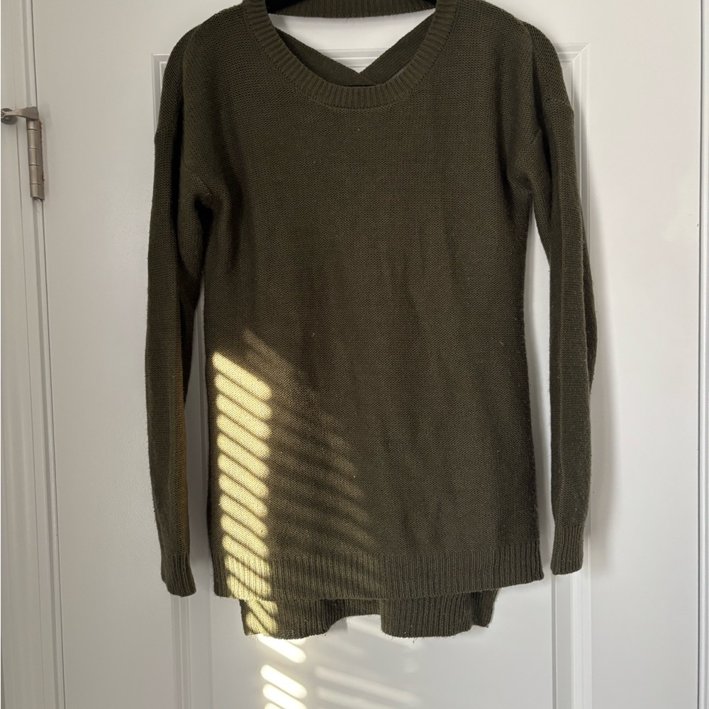 Olive Green Women's Sweater